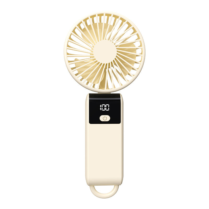 Women's Portable Rechargeable Mini Handheld Fan Brehn