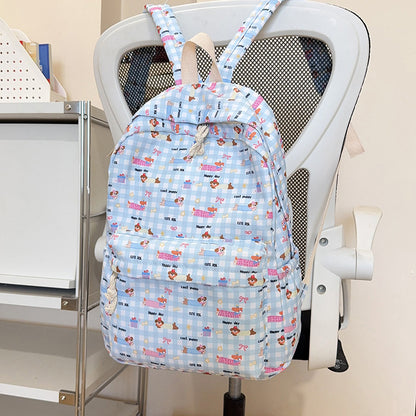 Verspielt Tierdruck Schulrucksack Brehn