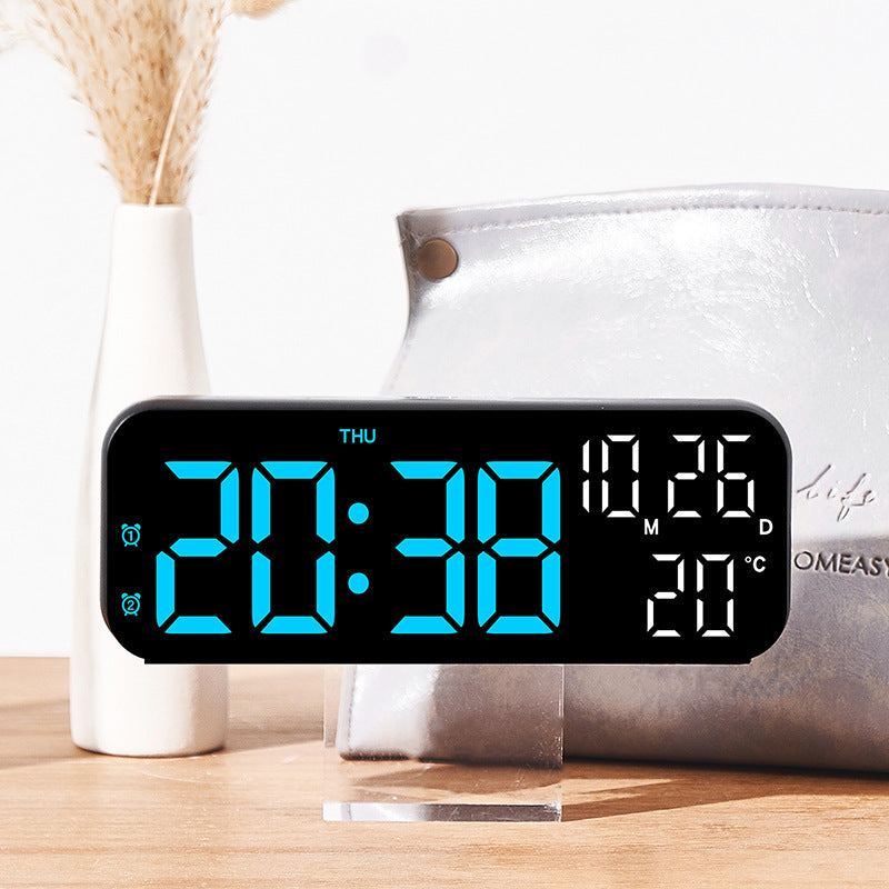 Digitaler Wecker mit Großem Led-Display und Wetterfunktion Brehn