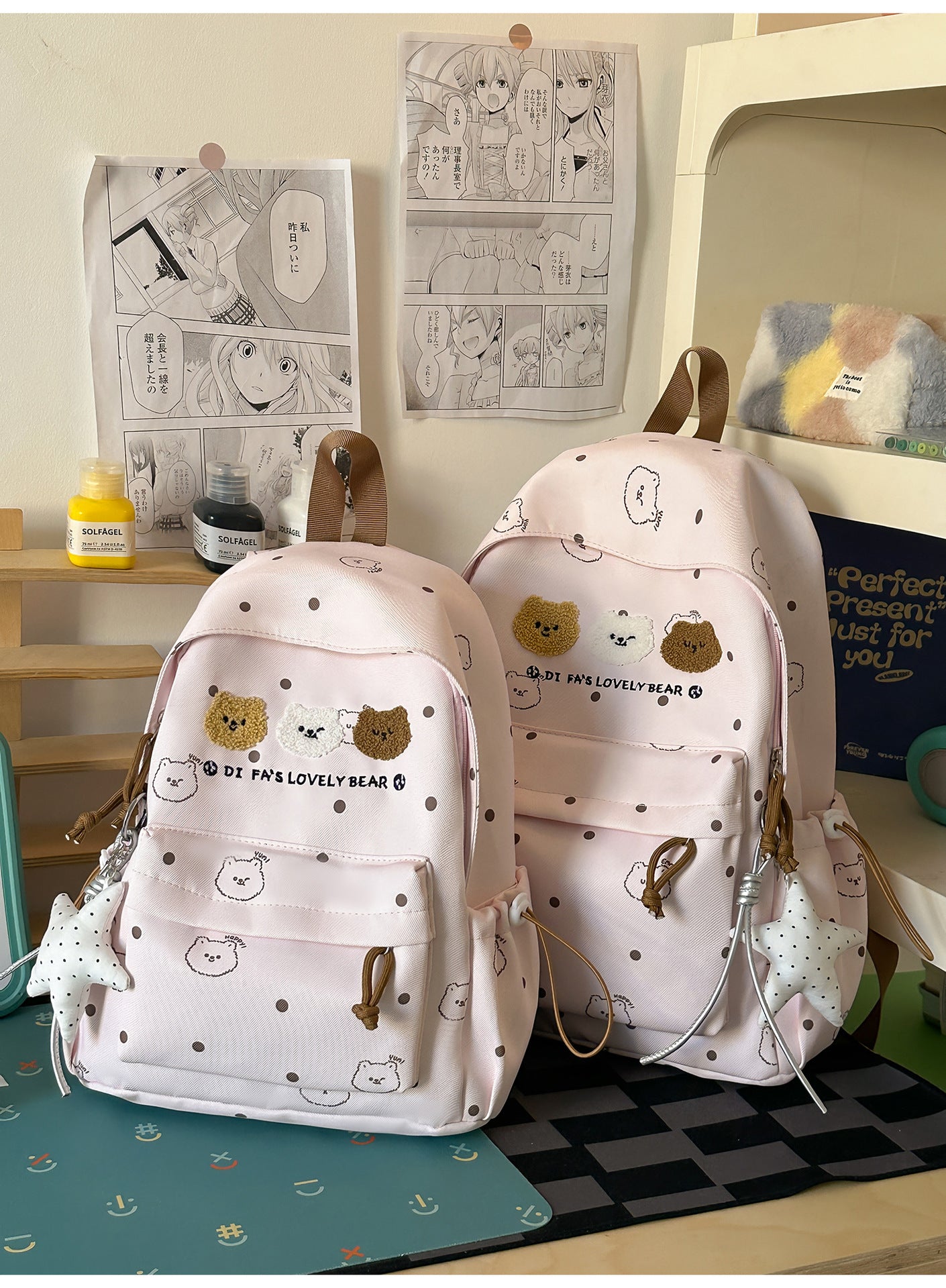 Niedlicher illustrierten Tier-Themen Rucksack