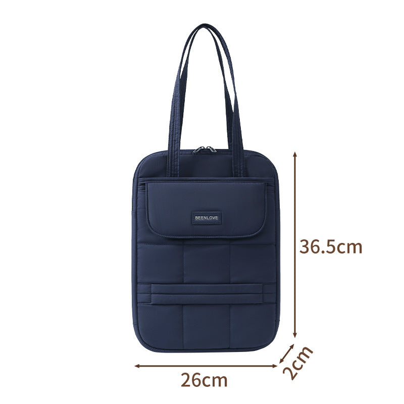Isolierte Multi-Funktions-Laptop-Tote-Tasche Brehn