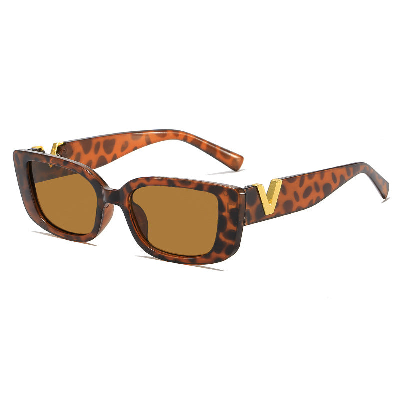 Stylische Quadratische Rahmen Sonnenbrille Brehn