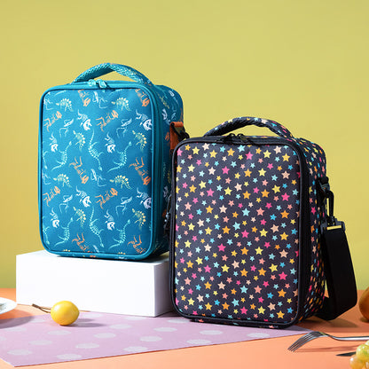 Isolierte Blumige Lunch Tasche
