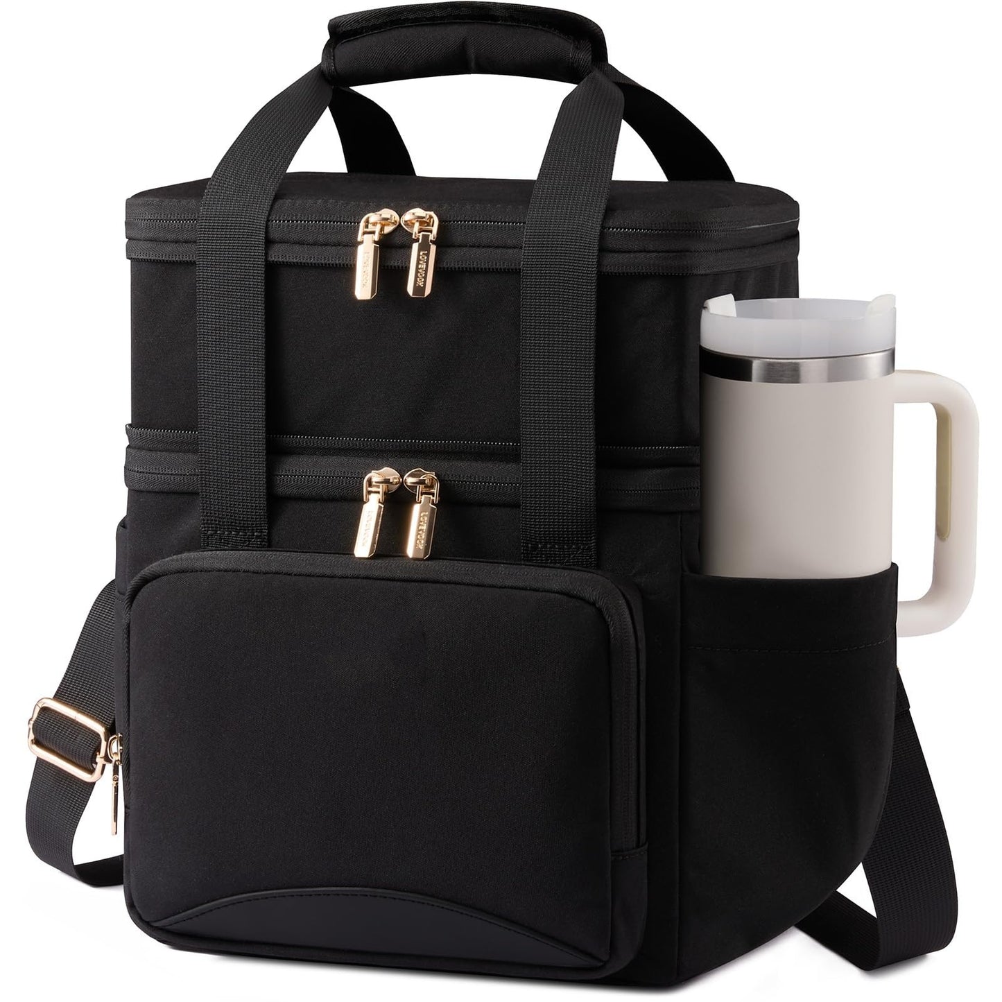 Isolierte Picknicktasche mit Mehreren Fächern und Eleganten Details Brehn