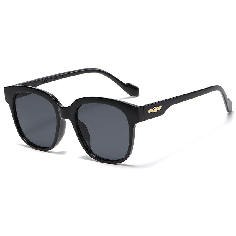 Damen Quadratische Sonnenbrille im eleganten Schildpatt-Design Brehn