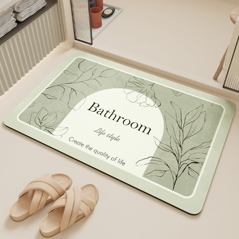 Stilvolle Badezimmer-Bodenmatte Brehn
