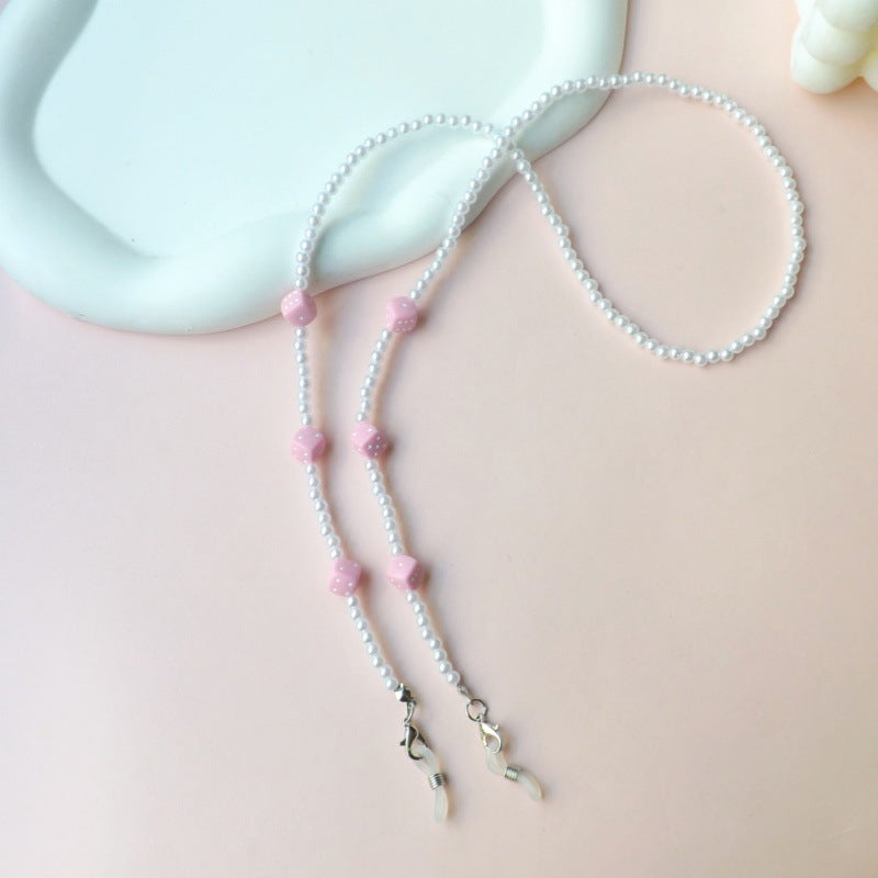 Elegante Perlen-Brillenkette Brehn