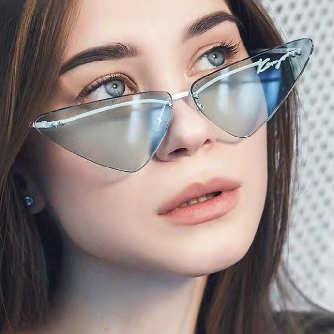 Damen Trendige Cat-Eye Sonnenbrille mit femininem Rahmen Brehn