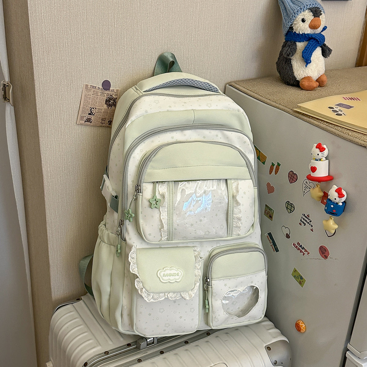 Stylischer Multifunktions-Schulrucksack Brehn