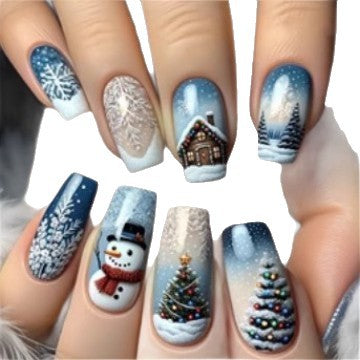 Festliches Feiertags-Nagelkunst-Set Brehn