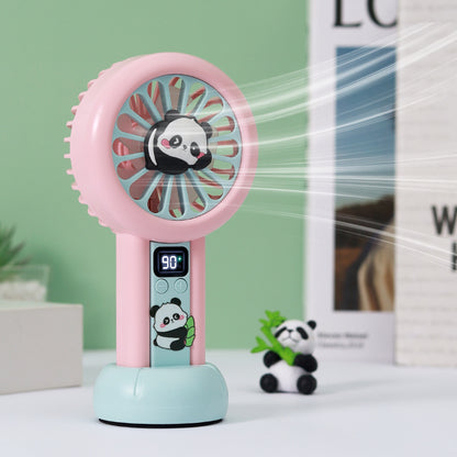 Unisex Tragbarer Mini-Ventilator mit LED-Anzeige Brehn