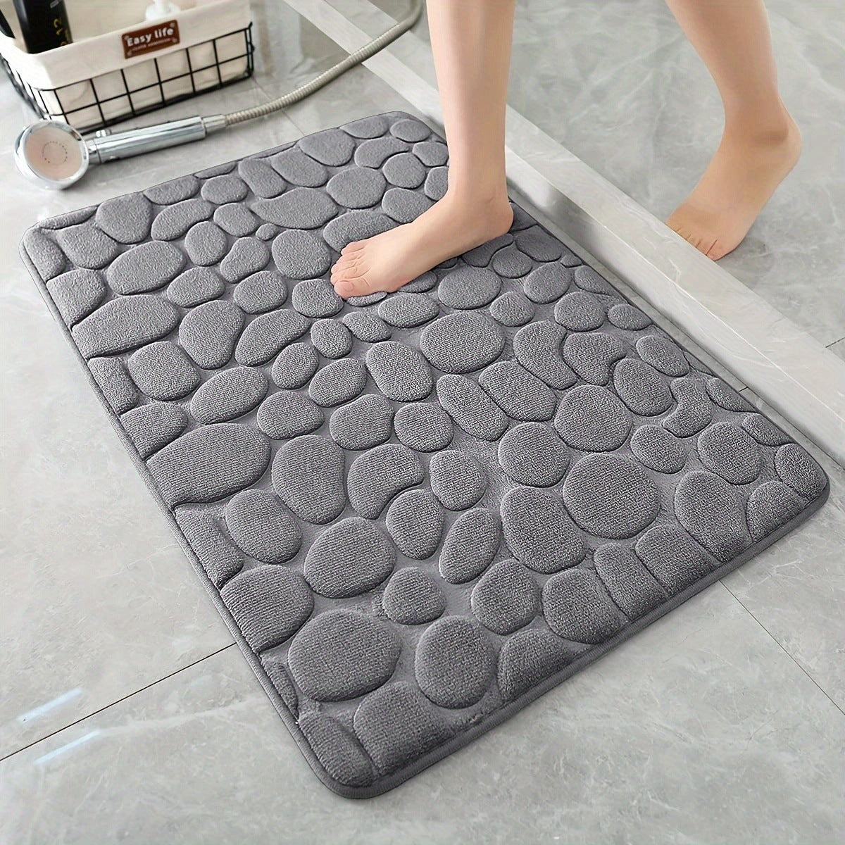 Soft Touch Pebble Badmatte Brehn