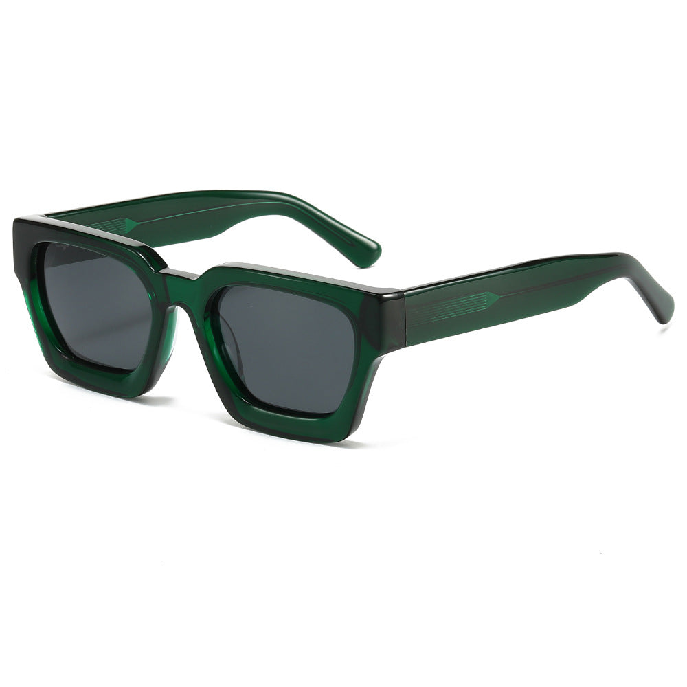 Damen designer Sonnenbrille mit modernem, quadratischem Rahmen und UV-Schutz Brehn