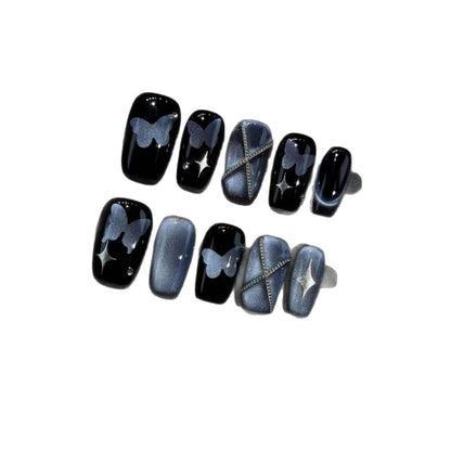 Künstlerisches Schmetterling Nagelkunst Set