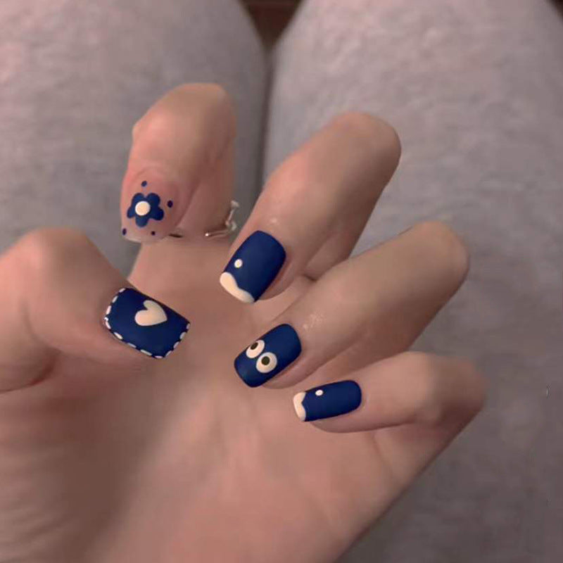 Festliche Nagelkunst Press-Ons Brehn