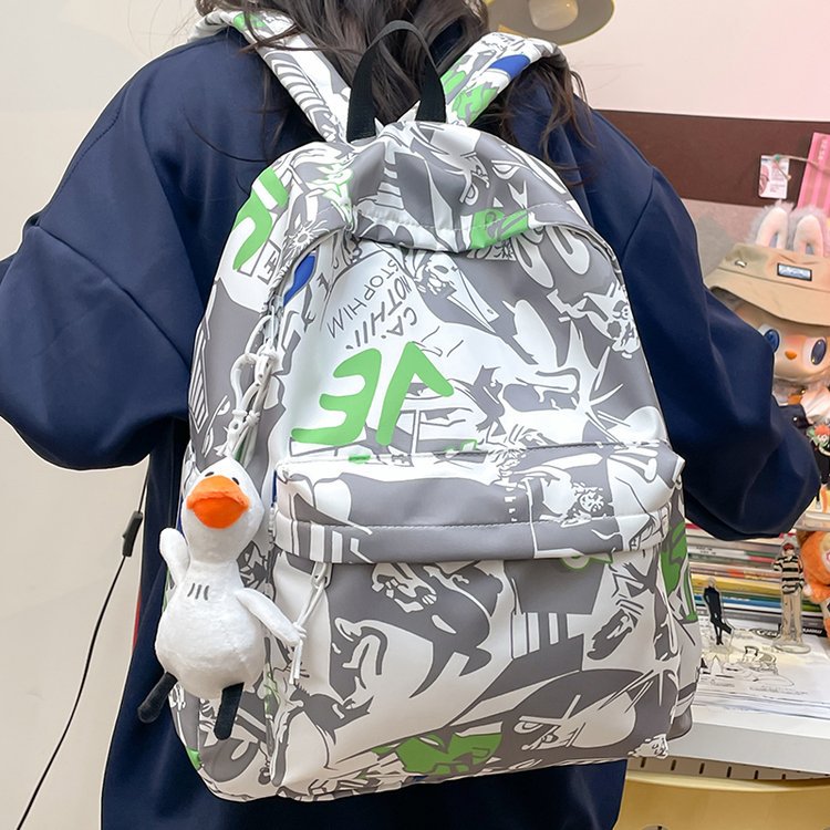 Rucksack Im Modernen Comic-Design Brehn