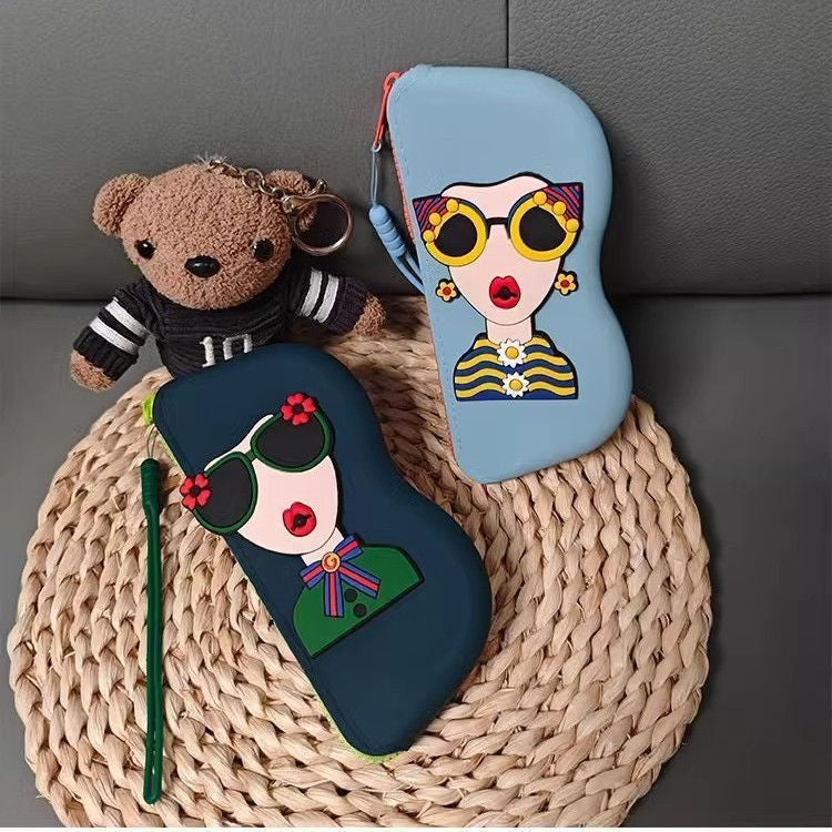 Künstlerischer Druck Reißverschluss Bleistiftetui Brehn