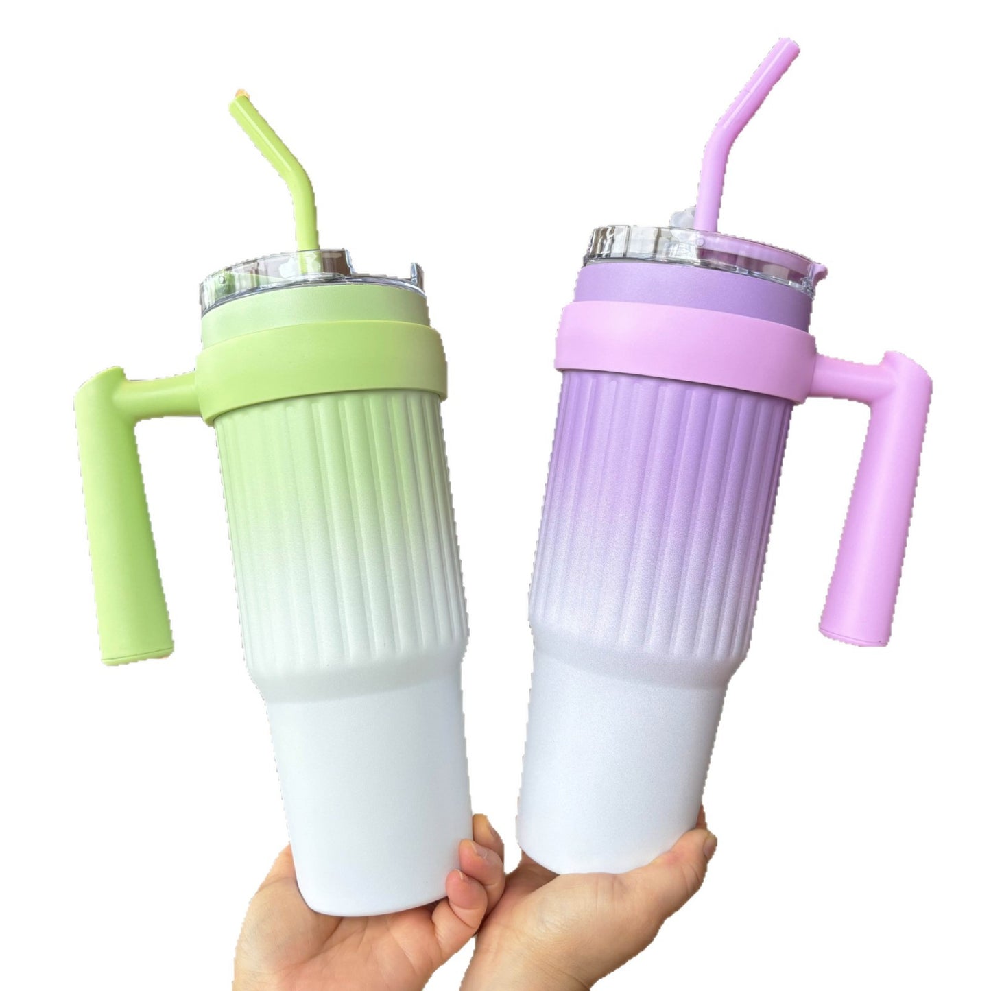 Damen Multifunktionale Getränkeflasche mit praktischem Tragegriff Brehn