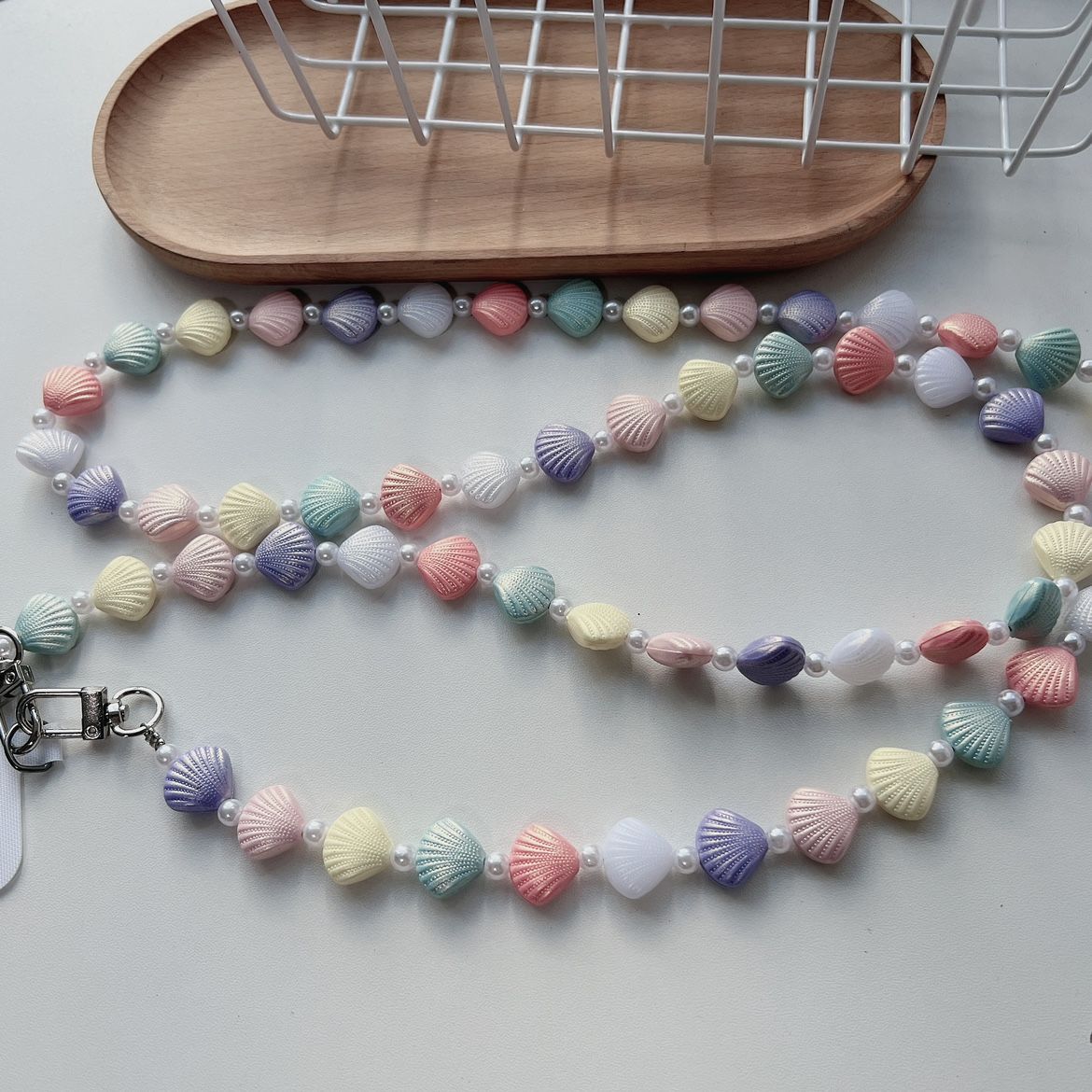Shell Beaded Telefon Lanyard Brehn