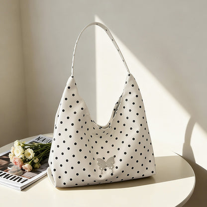 WoChic Punkte Schultertasche Brehn