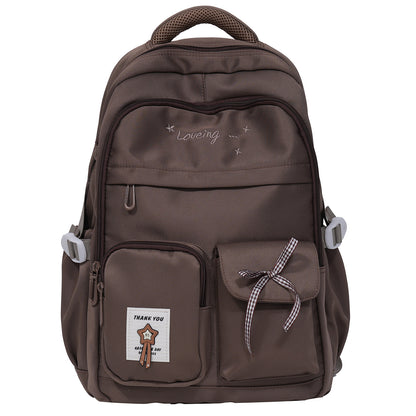 Stilvoller multifunktionaler Schulrucksack Brehn