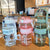 Damen Sportliche Wasserflasche mit praktischem Tragesystem Brehn