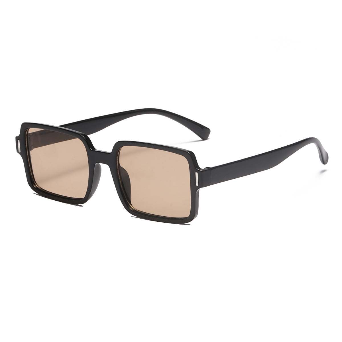 Damen quadratische Sonnenbrille im eleganten Leopardenmuster Brehn