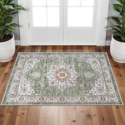 Vintage-inspirierter Boho-Teppich