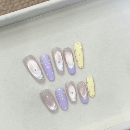 Elegantes Press-On-Nageldesign-Set Brehn