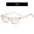 Stylische Winkelsonnenbrille