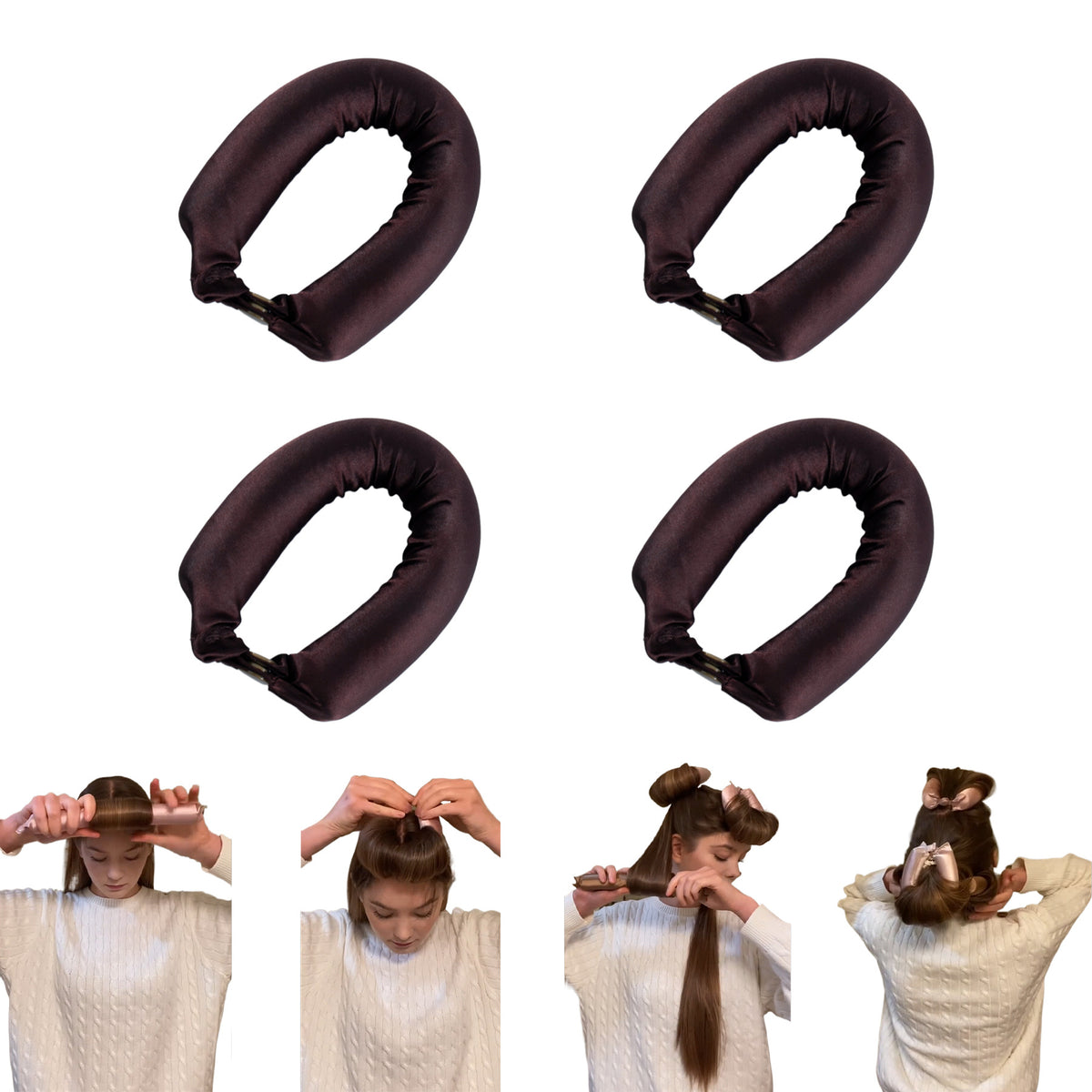 Hitzefreies Haarwickel-Set