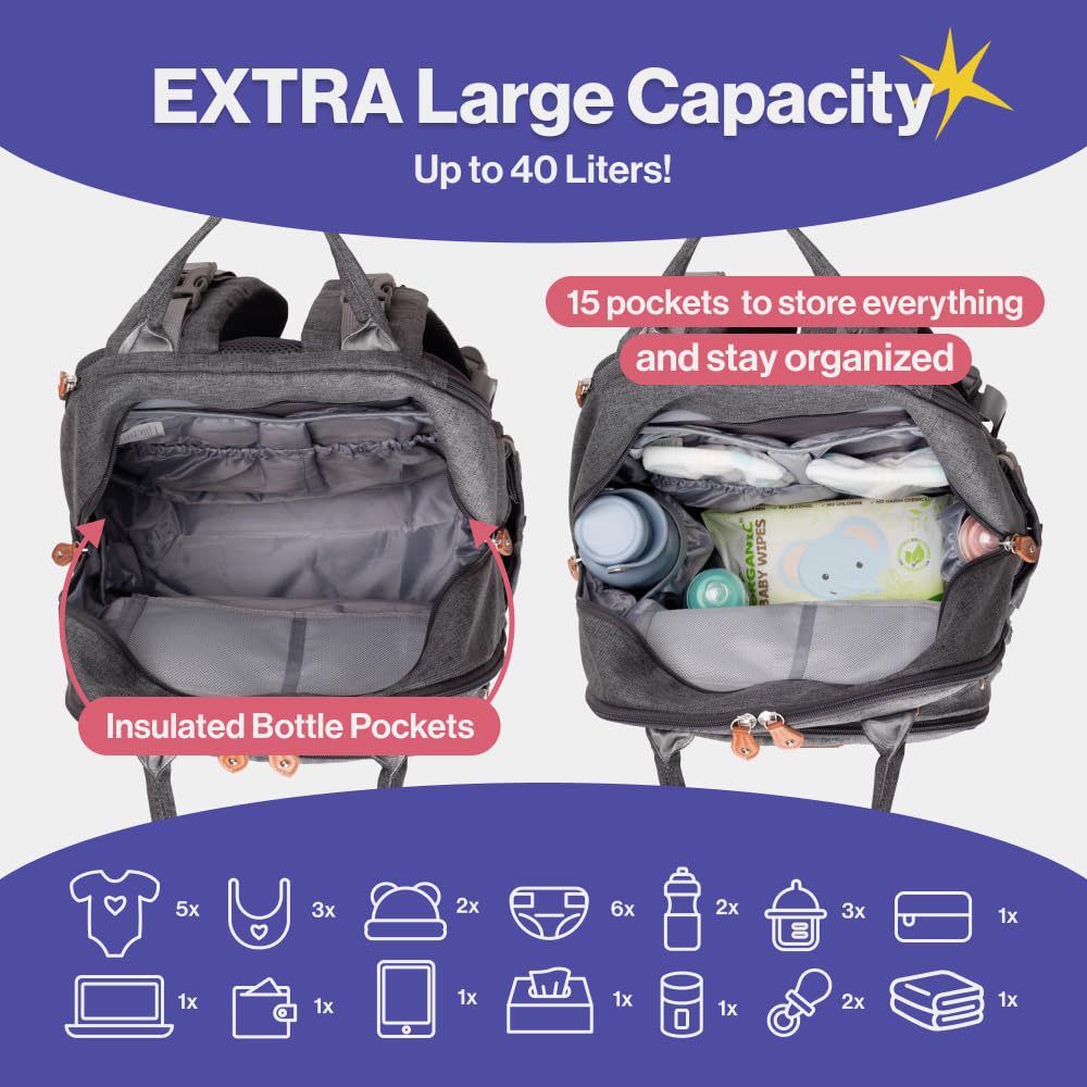 Multifunktionaler Laptop-Rucksack mit Organizer Brehn