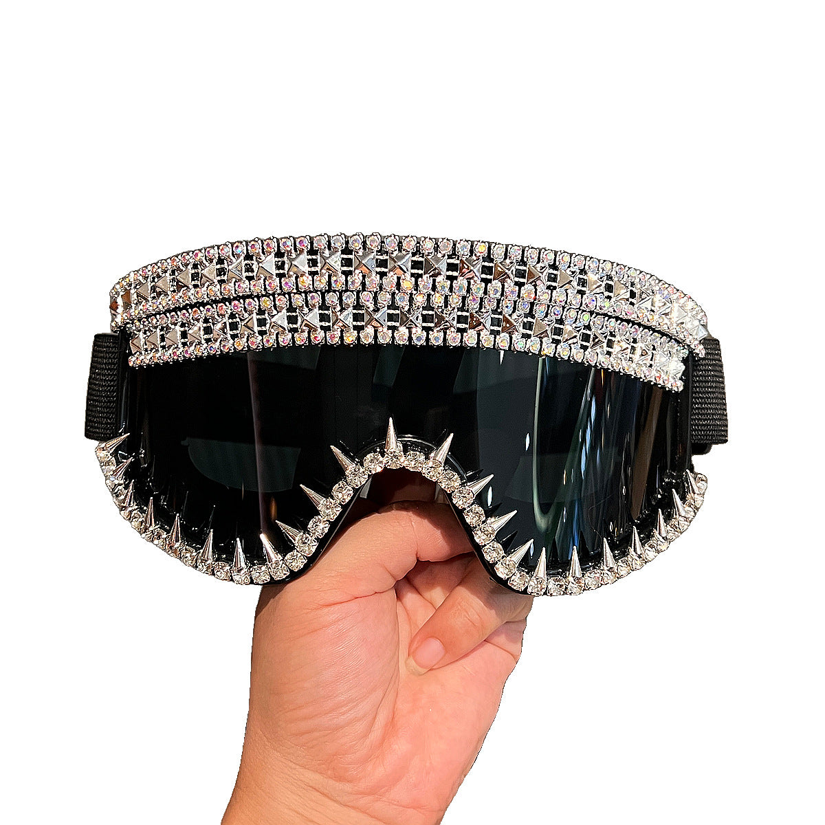 Damen Ski Schutzbrille mit extravagantem Strassdesign Brehn
