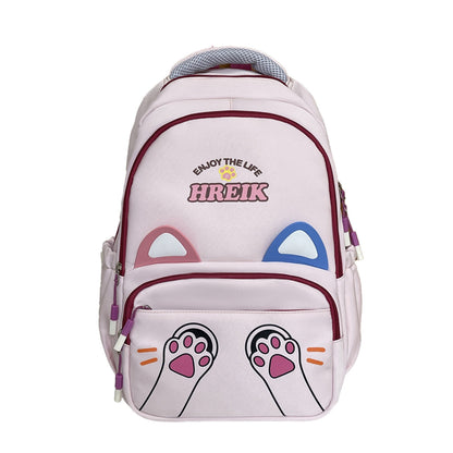 Verspielter Katzenohren-Rucksack
