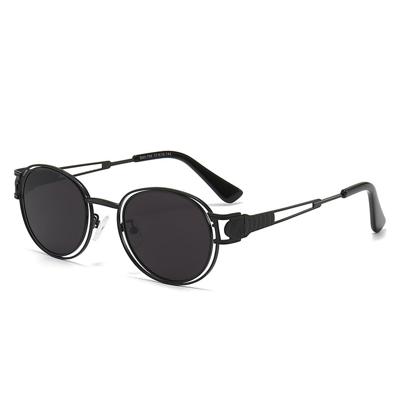 Damen Sonnenbrille mit modischem Metallrahmen und komfortablen Nasenpads Brehn