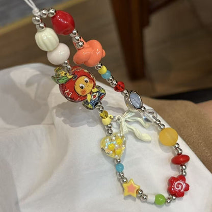 Fun-Themen Perlen Charme Brillenband Brehn