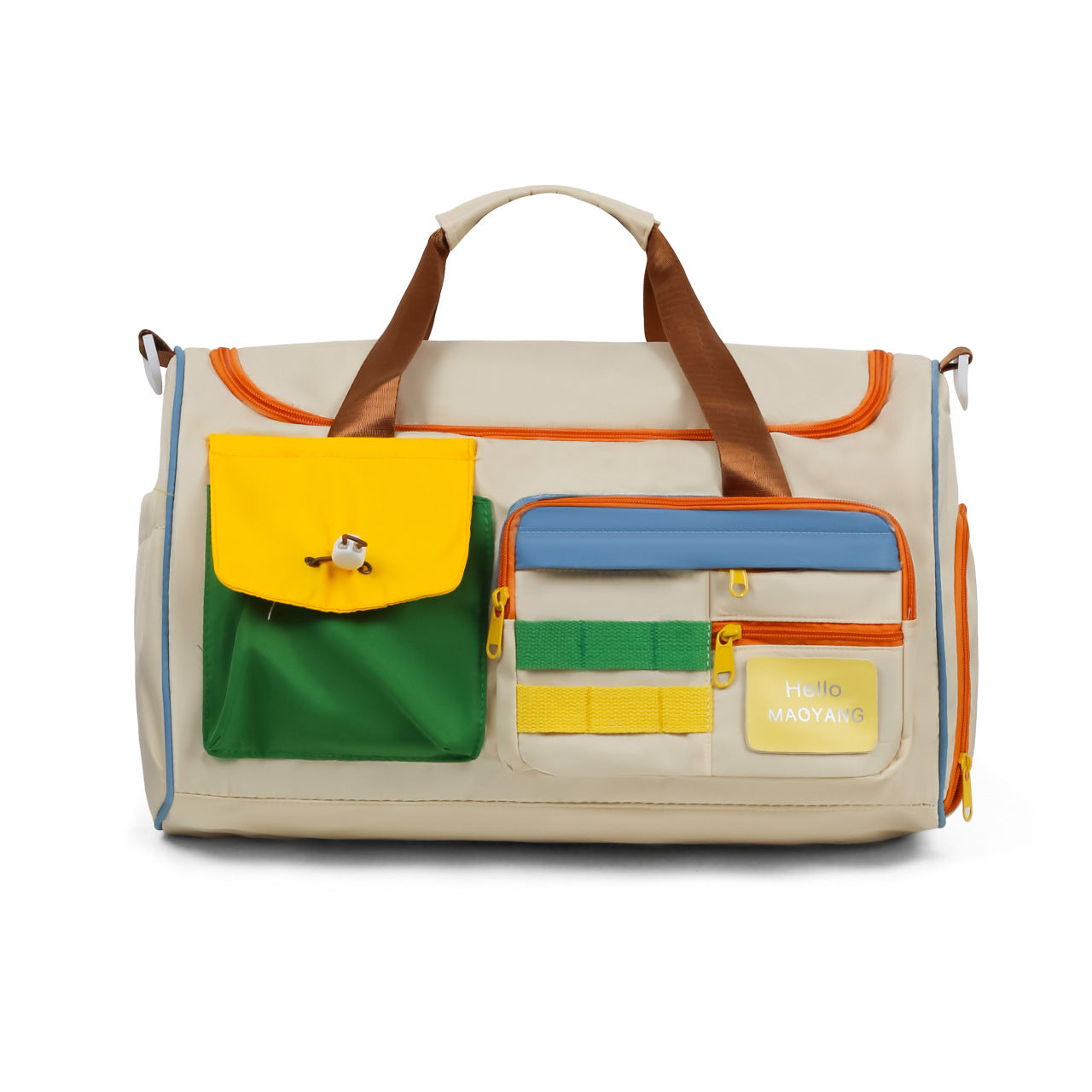 Funktionale Mehrfachfächer Sport-Duffel Tasche