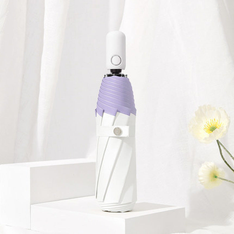 Damen Faltbarer Regenschirm mit innovativer Anti-Rutsch-Oberfläche Brehn