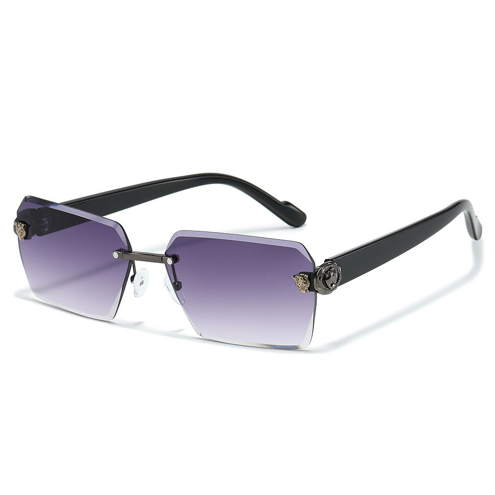 Stylische moderne rechteckige Sonnenbrille Brehn