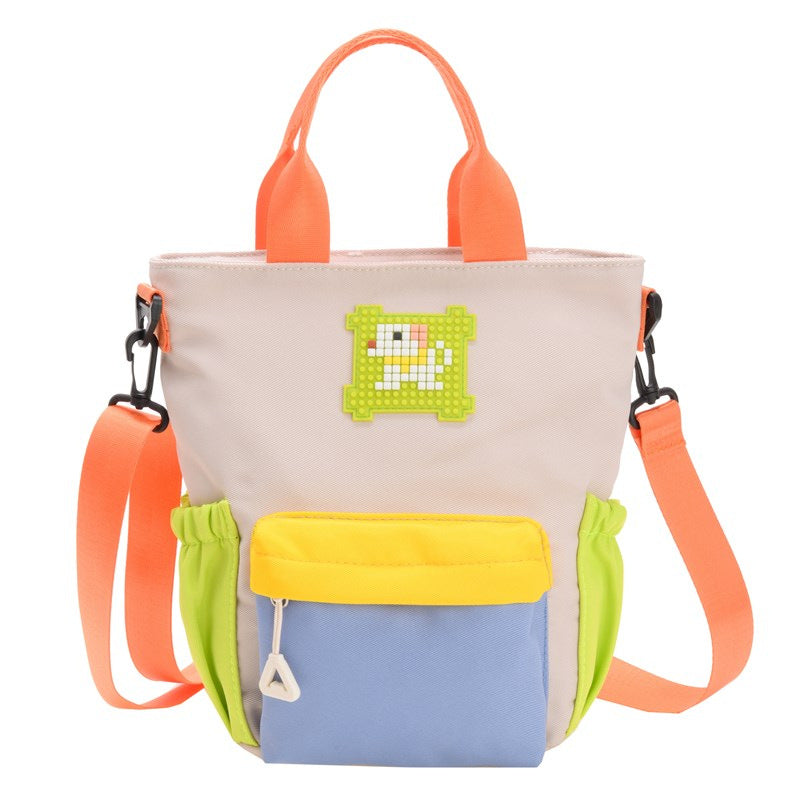 Mini-Handtasche mit Bunten Akzenten und Praktischem Tragesystem Brehn