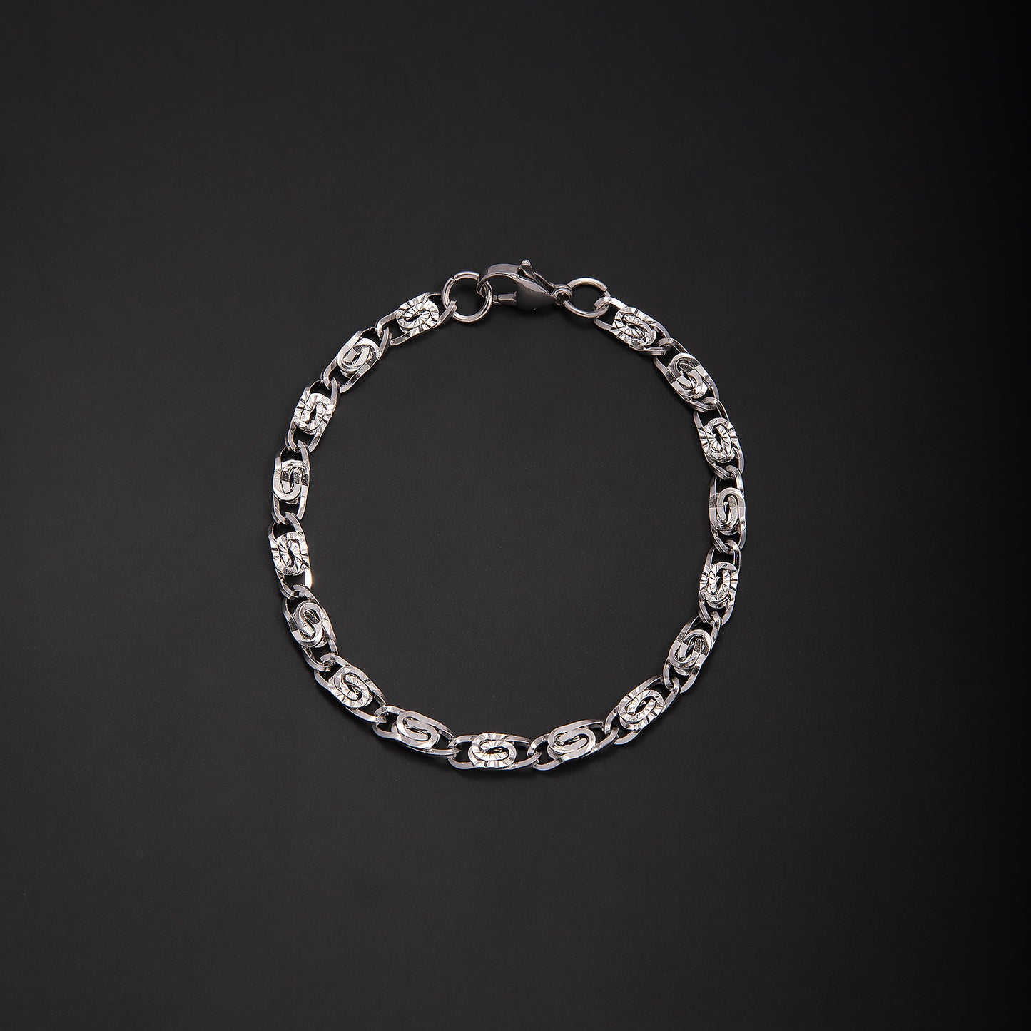 Stylische Chunky-Link-Chain-Armband Brehn