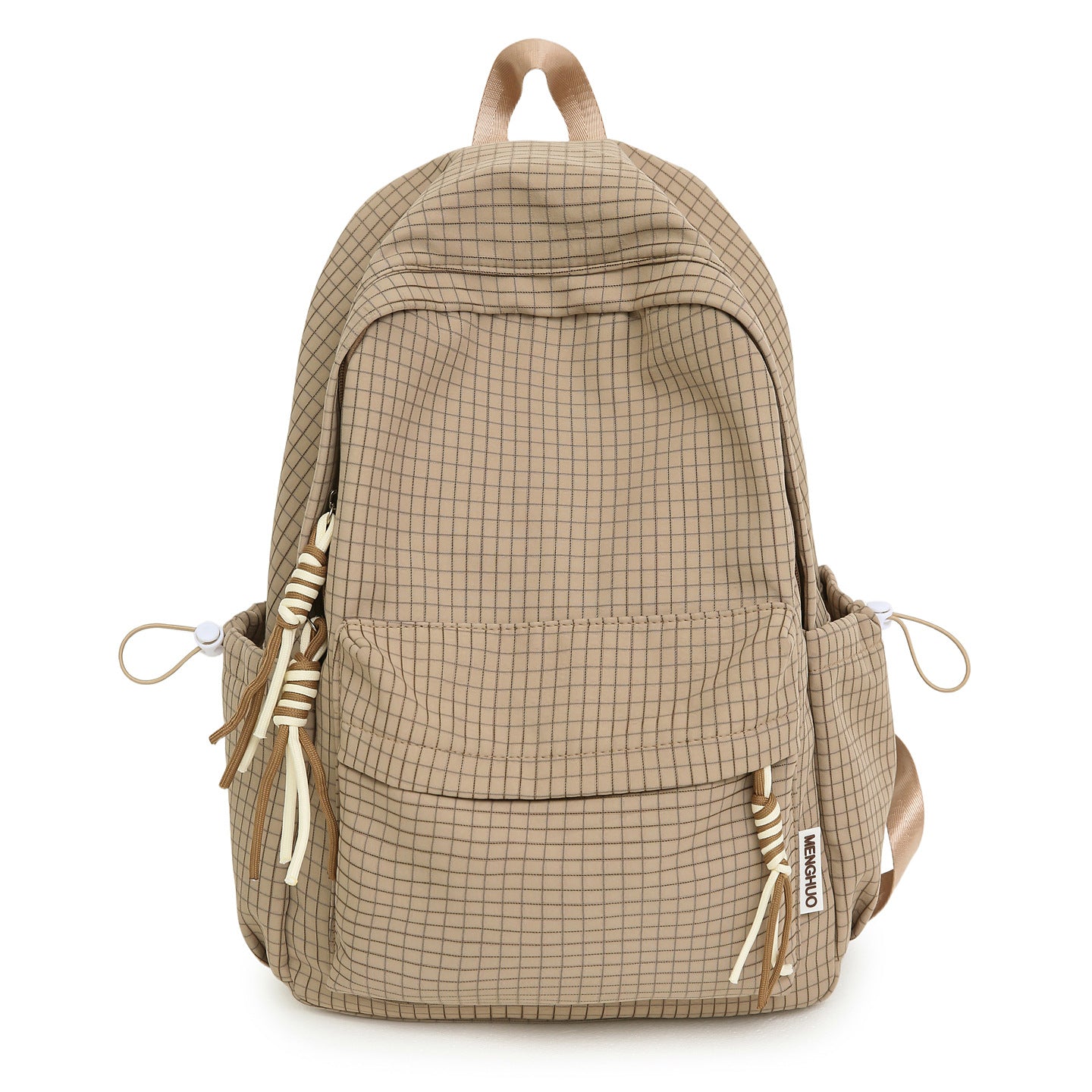 Vielseitiger Leichter Karomuster Schulrucksack Brehn