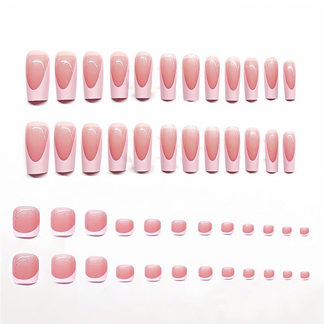 Kreatives Cut-Out Acryl-Nagel-Set Brehn