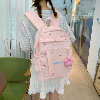 Niedlicher gestickter Rucksack Brehn