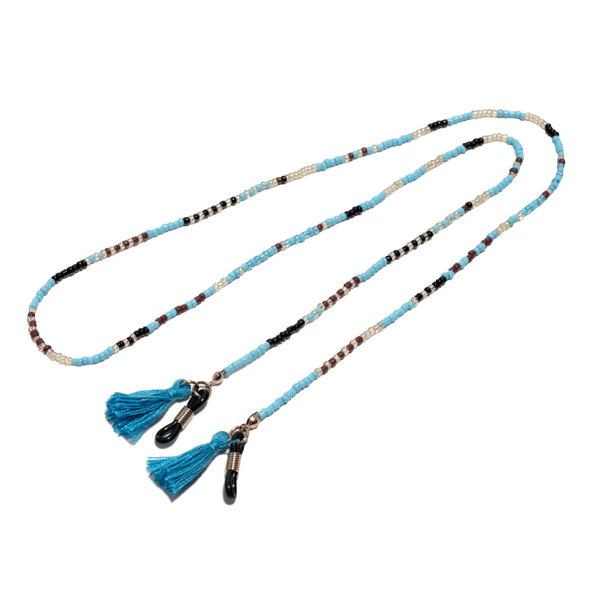 Perlen Brillen Kette mit Quasten Brehn