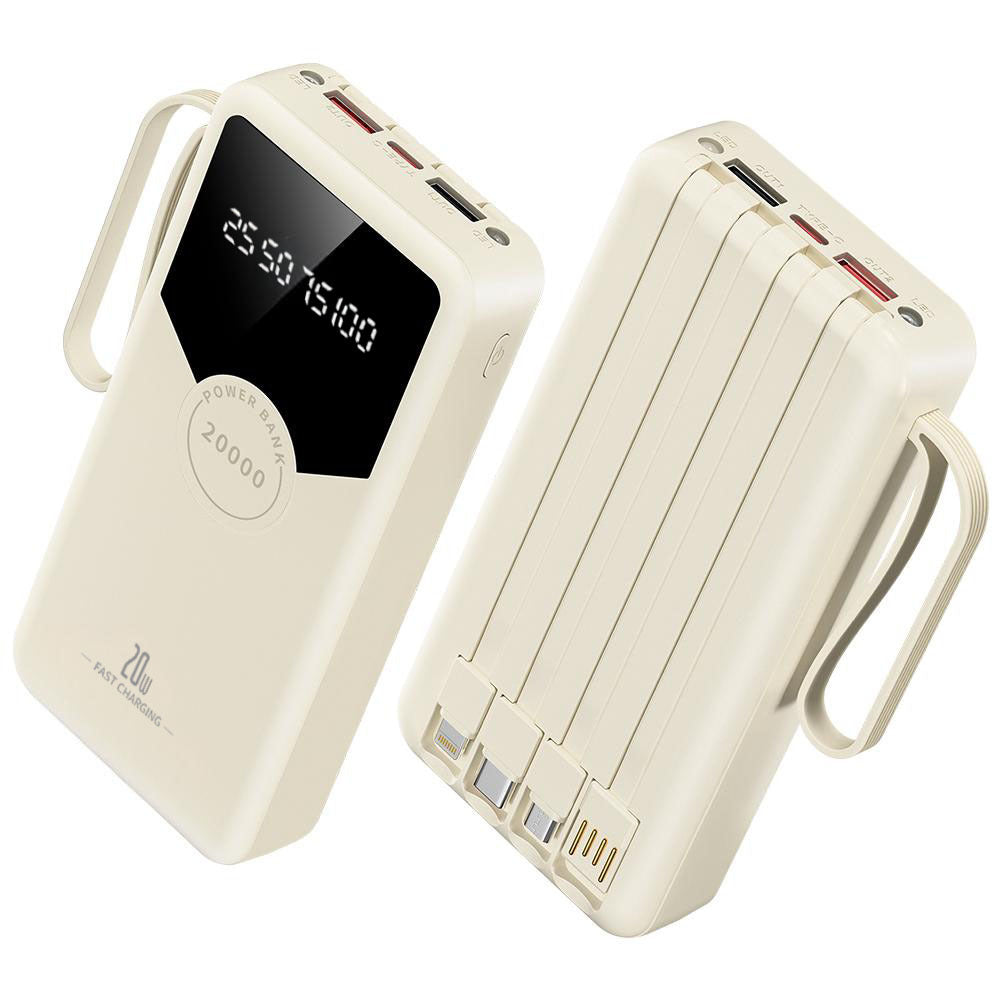 Powerbank mit Schnellladefunktion und LED-Anzeige Brehn