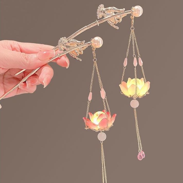 Dekorativer floraler Haarschmuck-Stick Brehn