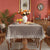 Elegante Tischdecke mit Spitzenrand