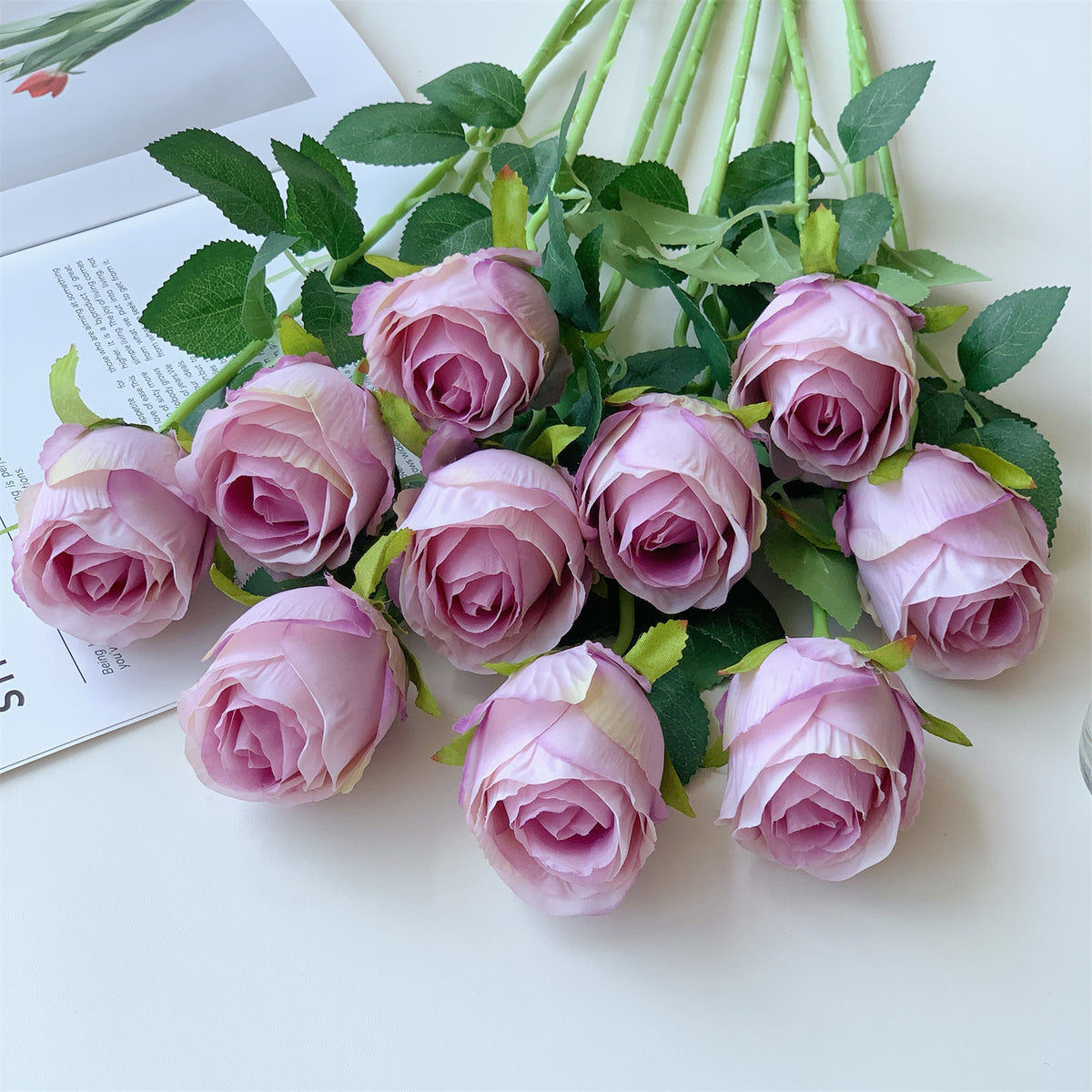 Künstlicher Rosenblütenstiel