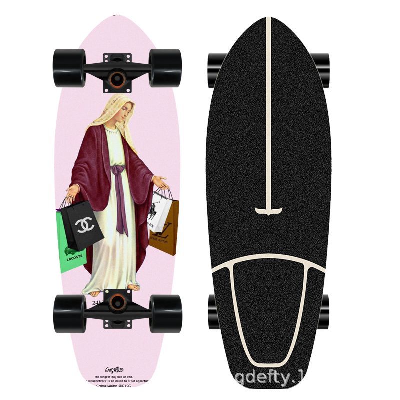 Künstlerisches Löwen Design Skateboard Brehn